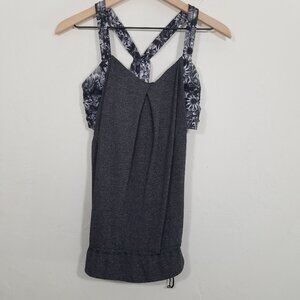 Lululemon Tank Top with Built in Bra Gray Size 6